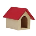 thumbnail image 4 of Suministros de decoración para casa de perro y gato en miniatura a escala 1/12, adornos para juegos de simulación Rojo, 4 of 9