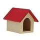 thumbnail image 4 of 1:12 Casa de muñecas en miniatura para mascotas, perros y gatos, muebles de simulación, modelo de juguete rojo, 4 of 9