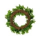thumbnail image 5 of Guirnalda de flores falsas, guirnalda de hojas artificiales de plástico, anillo de hojas de simulación de boda, decorativo Inevent HA8468-00B, 5 of 6
