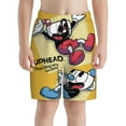 thumbnail image 3 of The Cuphead Show Boy'S Swim Trunks Quick Dry Board Shorts Kids Beach Swim Shorts Bathing Suits Swimsuit, 3 of 7