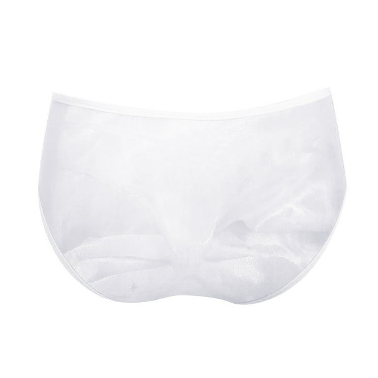 adviicd ​ ​Lingerie Women Women's Hi-Cut Panties, High-Waisted Smoothing  Panty, High-Cut Brief Underwear for , Comfortable Underpants White Medium