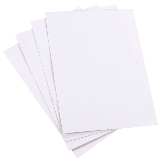 Uxcell Patchs en Velours Autocollants Patchs de Réparation Blancs 4 Pcs