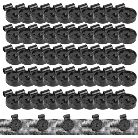 Pack of 50 Special Clips, Plastic Clips for Protective Cloth with Eyelet Shading Net Clip, Shading Nets, Holding Clips for Connecting Ropes, Shadow Nets, Child Covers