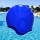 thumbnail image 3 of Sombrero de natación de silicona para el cabello largo, protección para los oídos, sombrero de natación para mujeres y hombres, mantiene el cabello se Azul Baoblaze Equipo de natación, 3 of 8