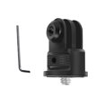 thumbnail image 1 of Rotatable Aluminum Alloy Adapter for GoPro Cameras Secure and Flexible Mounting for Dynamic Shots, 1 of 1