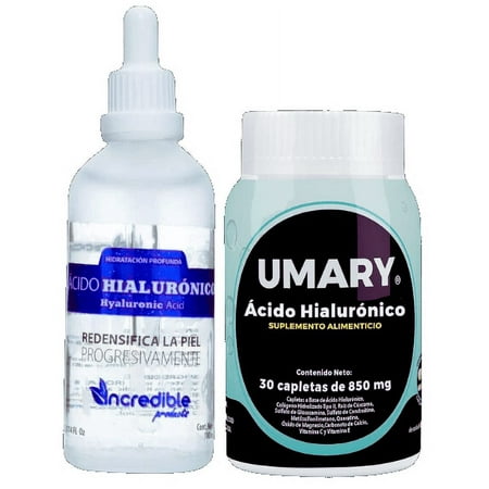 UMARY - 30 Caplets 850 mg + HYALURONIC ACID 100 ml