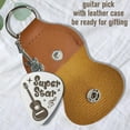 thumbnail image 4 of 1 Pc Stainless Steel Guitar Pick Personalized Guitar Picks Plectrums with Case Super Star Bass Rock Pick Musical Instrument Accessories Gift for Guitar Player Starters Musician, 4 of 6