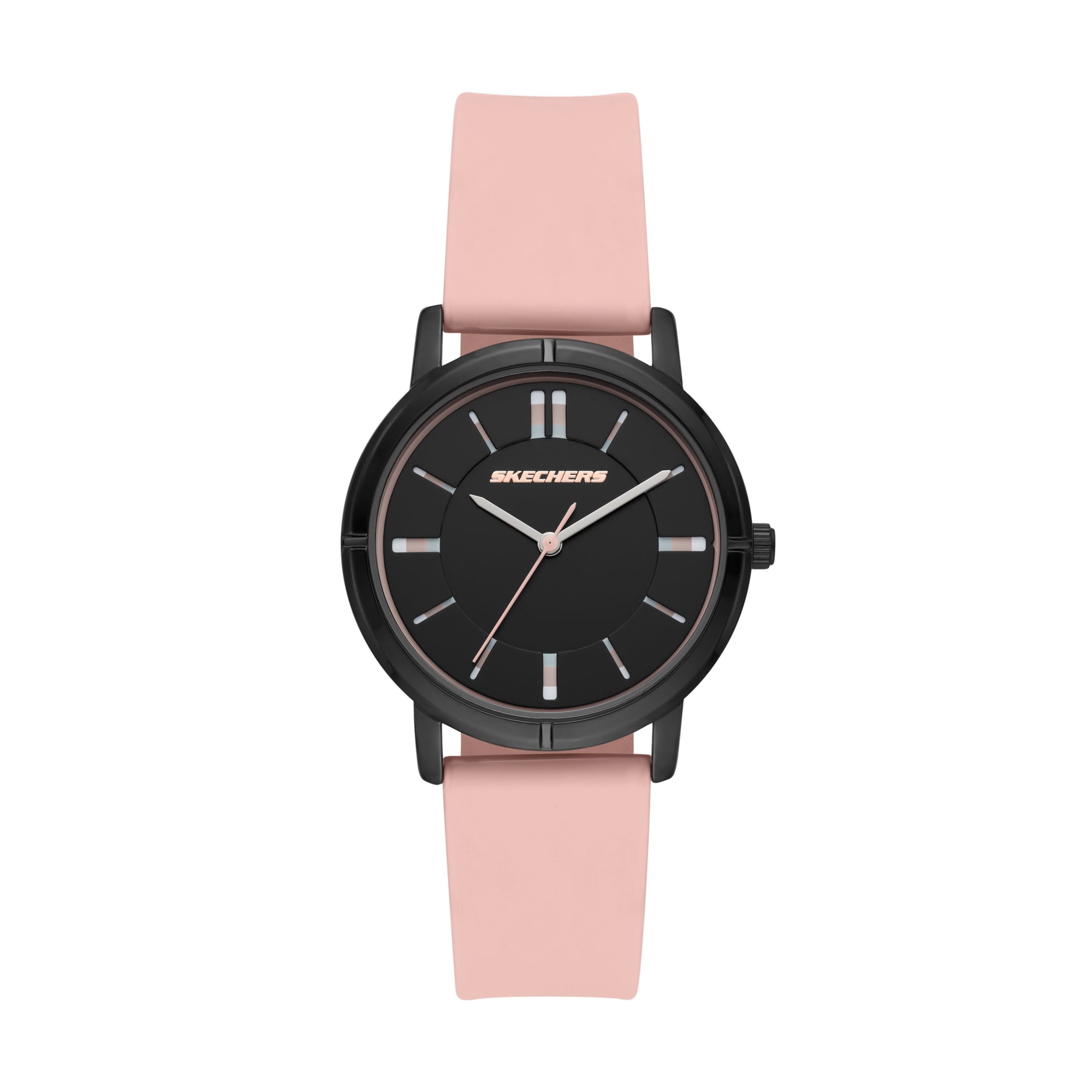 Skechers Bellflower Women's Blush & Black Analog Watch (SR6225W)