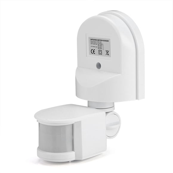 Interrupteur d'Ampoule Détecteur de Mouvement Infrarouge PIR Réglable AC 110-240v