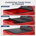 thumbnail image 6 of Soft Roll up Truck Bed Tonneau Cover Compatible with 2002-2024 Dodge Ram 1500(incl.Classic&New Body), 2003-2024 Dodge Ram 2500 3500, Fleetside 6.4 Ft/76.3 inch Bed w/o Ram Box, 6 of 7