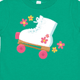 thumbnail image 4 of Inktastic Roller Skate Flowers Girls Toddler T-Shirt, 4 of 5