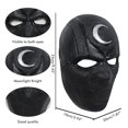 thumbnail image 2 of Figura de película Caballero cubierta facial de látex suave Cosplay de caballero cubierta facial tocado disfraz de caballero de Halloween accesorios decoración de fiesta, 2 of 6