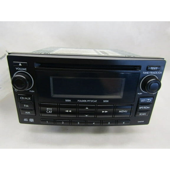 Pre-Owned 2012-2014 Subaru Impreza AM FM CD Radio Receiver OEM LKQ - Verify Specific Vehicle Fitment In Description - (Good)