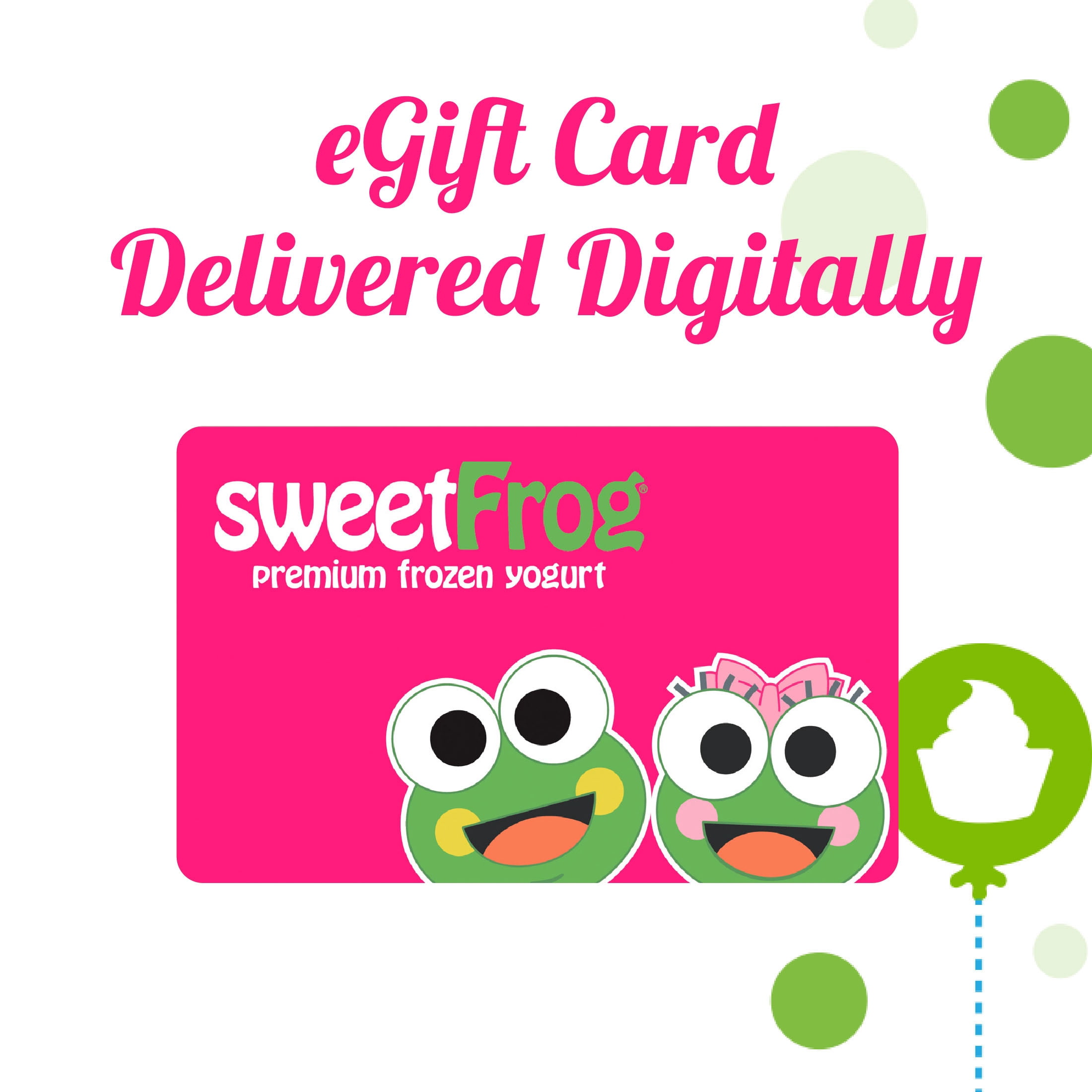 SweetFrog® eGift Card eGift Card [Email Delivery] - Walmart.com