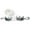 White rope 3 rounds, variant on Block And Tackle Pulley System 3/4 Rope Pulley Hoist With Lifting Power Heavy Duty 1100/2200Lbs Puller Hoist