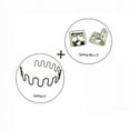 thumbnail image 3 of Replacement Sofa Chair Serpentine Springs Upholstery With Clips（55CM）, 3 of 5