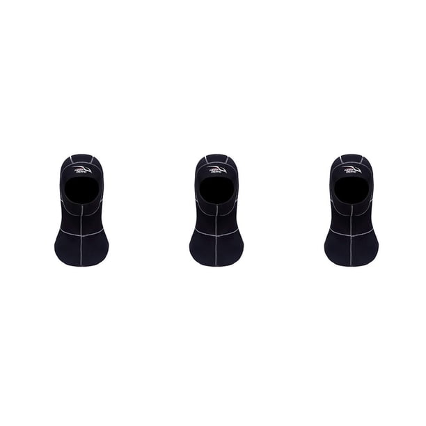 Yuarrent Keep Diving DH-321 3mm Dive Cap Hood Hombres Mujeres Head Cover Snorkeling Natación Freediving Sombrero a prueba de fugas Silver Line XXL Type1 NO1 Yuarrent CBP188470