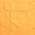 thumbnail image 5 of Tuna Men's Fishing UPF 50+ Sun Protection Anti-Static Waterproof Breathable Quickly Dry Hiking Short Sleeve Shirts Mock Orange 17 3X-Large, 5 of 7