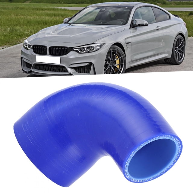 Tubo Acoplador De Intercooler, Manguera De Acoplador De Accesorios Modificada Para Automóvil Azul Duradera Para Turbo Para Entrada Para Tubo De Intercooler