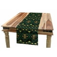 thumbnail image 1 of Boho Table Runner, Tribal Influenced Repetitive Pattern with Motifs and Shapes, Dining Room Kitchen Rectangular Runner, 3 Sizes, by Ambesonne, 1 of 2