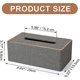 thumbnail image 2 of (Negro) Caja de pañuelos rectangular de mármol, 2 of 5