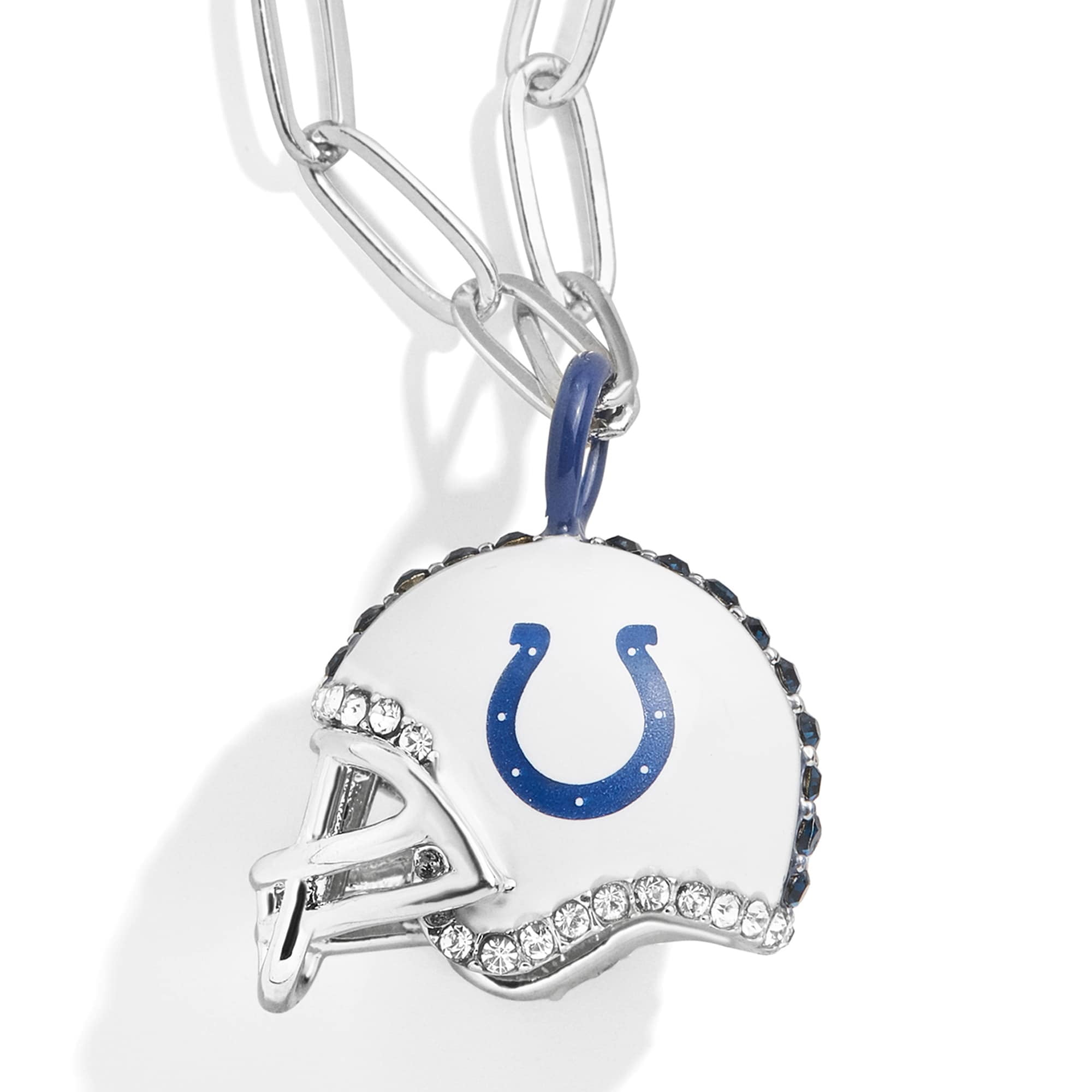 Womens BaubleBar Indianapolis Colts Helmet Charm Necklace