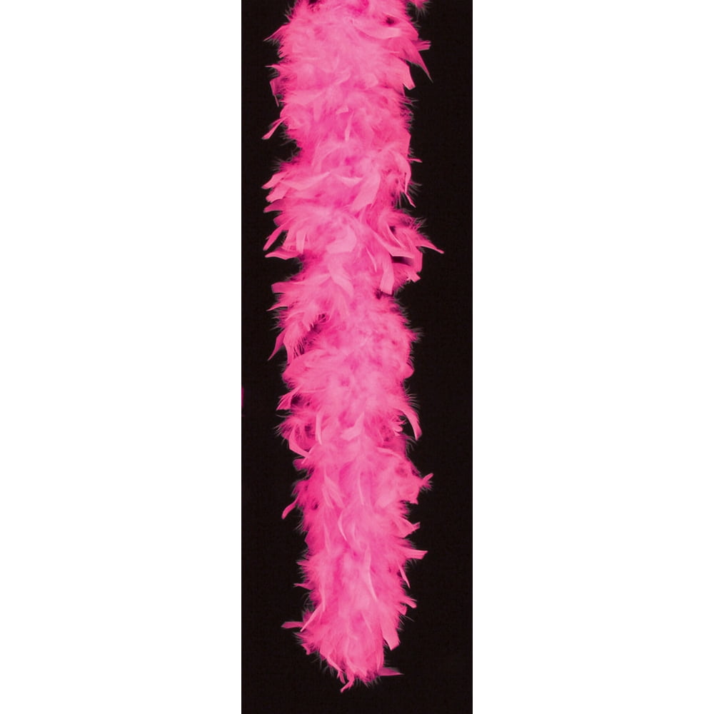 Loftus Extra Long Fluffy Feather Boa, Hot Pink, One Size (72