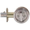 thumbnail image 5 of Round Pocket Door Lock, Privacy (Bed/Bath) Latch, 2-3/8" Backset, RCL, Satin Nickel by Stone Harbor Hardware, 5 of 5