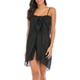 thumbnail image 4 of SAYFUT Women Juniors Sarong Swimsuit Cover up Pareo Bikini Cover ups Beach Wrap Dress, 4 of 8