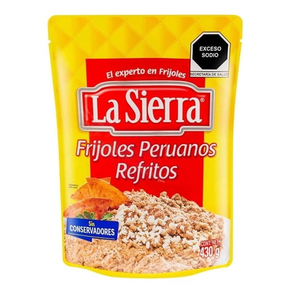 Frijoles peruanos La Sierra refritos 430 g