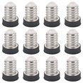 thumbnail image 3 of 12 Pcs E14 to E12 Light Socket Adapter Lamp Base Converter Lamp Holder Converter for Ceiling Light Bulb Base Converter Bulb Socket Adapter, 3 of 6