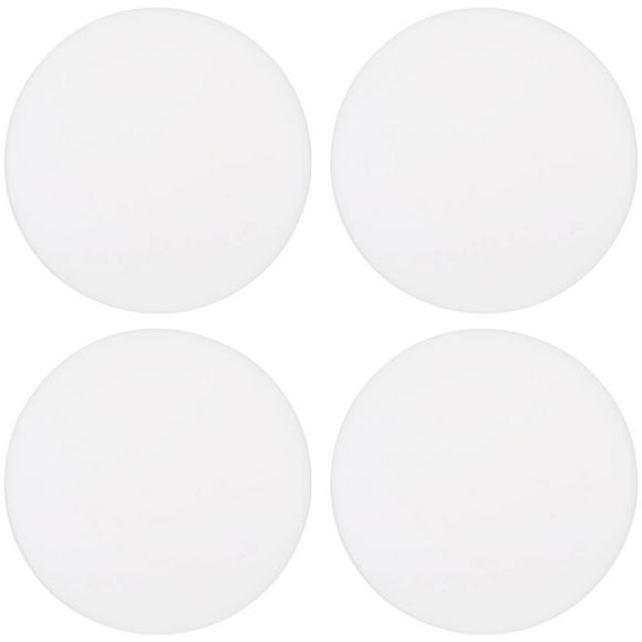 DEELLEEO Door Wall Handle Stopper Knob Protector Bumper Protection Pad Adhesive Bumper Pads Round Silent Silicone Protector