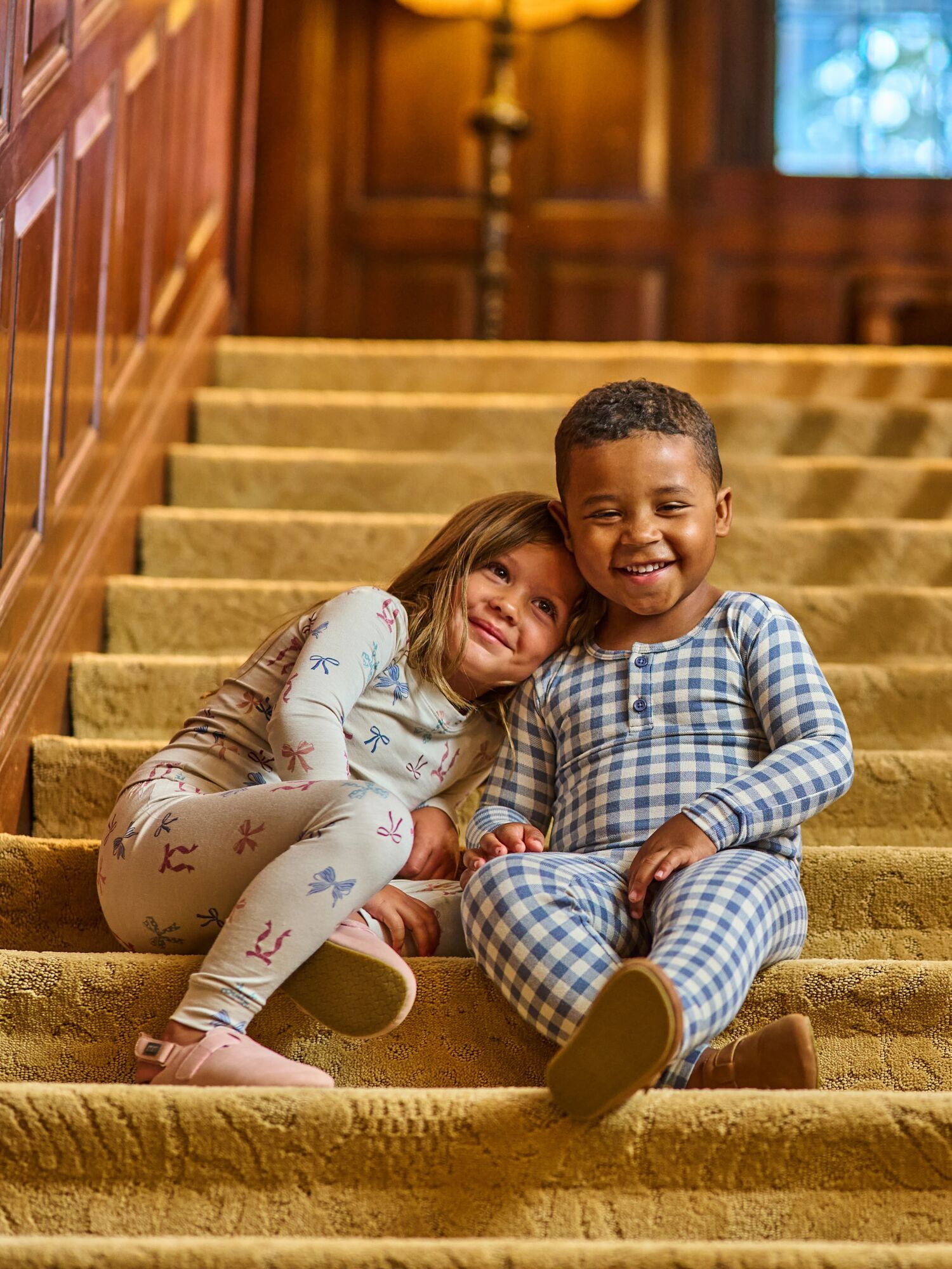 Modern Moments by Gerber Neutral Viscose 2-Piece Pajama Set, Sizes 12 Months - 5T