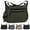Green, variant on Crossbody Bag for Women Men Multi-Pocket Shoulder Purse Waterproof Lightweight Casual Travel Satchel Handbag,Khaki,319