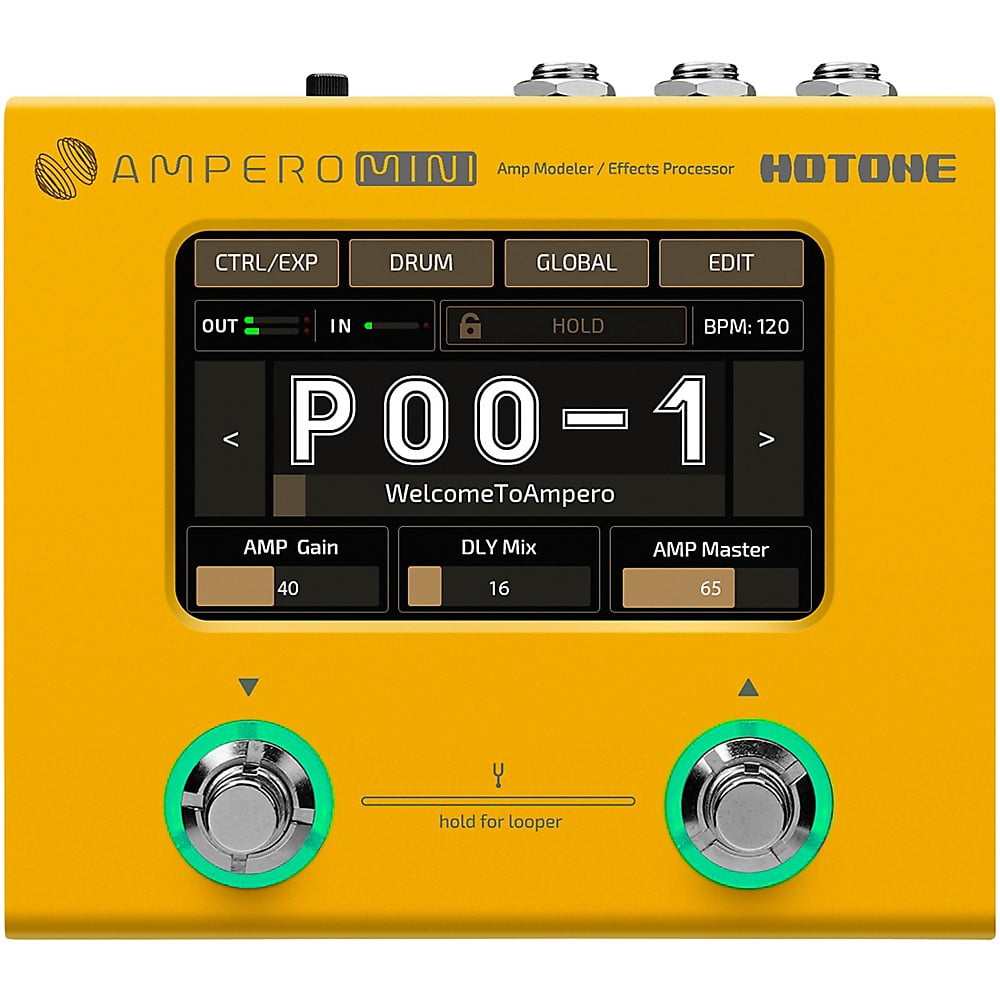 Hotone MP-50MC Ampero Mini Matcha Guitar Multi-Effects Pedal