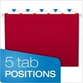 thumbnail image 2 of Biinggo Dossiers Suspendus, Format Lettre, Couleurs Assorties, Lot de 5, 2 of 5
