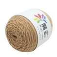 thumbnail image 2 of Cxui Rainbow Cotton Yarn, Strands Crochet Yarn for Diy Sweater Scarf, Soft Wool Thread for Knitting and Crafting Brown2, 2 of 2