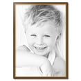 thumbnail image 2 of ArtToFrames 28" x 40" Honey with Gold Picture Frame, 28x40 inch Brown MDF Poster Frame (WOM-4446), 2 of 7