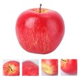 thumbnail image 3 of Fake Fruit Photo Props Artificial Apples Display Prop Home Wedding Showcase Decorations (Red), 3 of 4