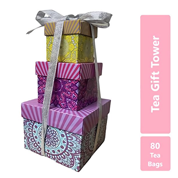 Tea Gift Set for Tea Lovers All You Need Is Love Gift Box Tower 80