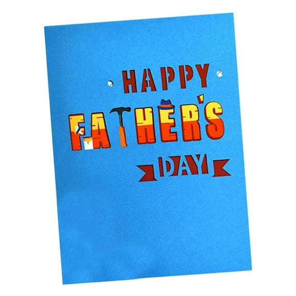Fathers Day Card Handmade Envelope  for Party Husband Friendship happer
