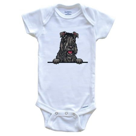 

Kerry Blue Terrier Dog Breed Cute One Piece Baby Bodysuit 6-9 months white