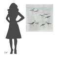 thumbnail image 4 of Global Gallery Avery Tillmon 'Sandpipers Gray' Canvas Wall Art, 4 of 4