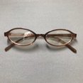 thumbnail image 1 of Gafas retro de montura pequeña ovalada con degradado azul y verde, montura de gafas lisas, se pueden equipar con forma miope para mujeres, 1 of 6