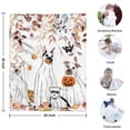 thumbnail image 4 of Halloween Dogs in Ghost Costumes Blanket,Comfortable Soft Flannel Throw Blanket,All Season,Warm Lightweight Blankets for Sofa Bed Couch Living Room Chair,30"x40", 4 of 4