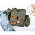 thumbnail image 4 of Yoofine Adult God is Faithful in Every Season Pumpkin Christian Sweatshirt, 4 of 7