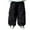 Black, variant on SonxaHe Toddler Boy Pants Elastic Waist Straight Leg Trousers with Pockets Kids Autumn Comfy Oversized Pants Beige,Sized 2-3