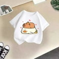 thumbnail image 4 of Huanglei Été Garçons Filles Col Rond Imprimé Animal Dessin Animé T-Shirt Décontracté Manches Courtes Tee Tops, 4 of 4