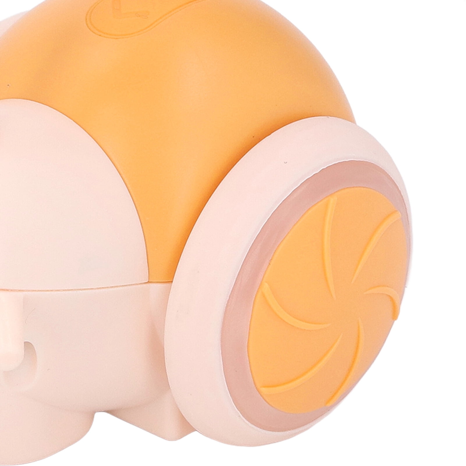 Rupoun Smart Electric Cat Toy Rechargeable Promoting Exercise Interactive Remote Control Automatic Moving Toys with Feather, Orange (5.51 inches / 14 cm)