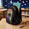 thumbnail image 4 of KUIFORTI Brown Otter School Bag and Lunch Bag Set of 4 Cute Kids Backpack with Pencil Case Water Bottle Sleeve for Elementary Primary Middle School Students, 4 of 7